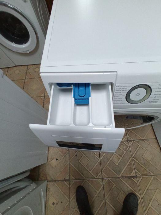 Пералня със сушилня Бош Bosch Serie 6 A+++ 10/6кг Wash end Dry  2 години Гаранция!