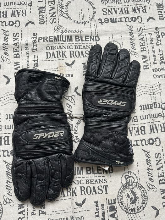 Spyder original естествена кожа ръкавици.S