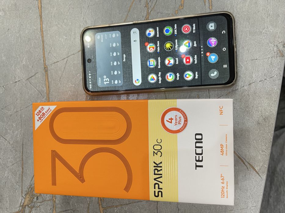 Продам новый Spark tecno 30c