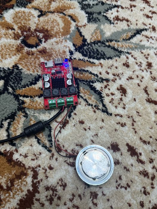 Виброколонка с усилителем