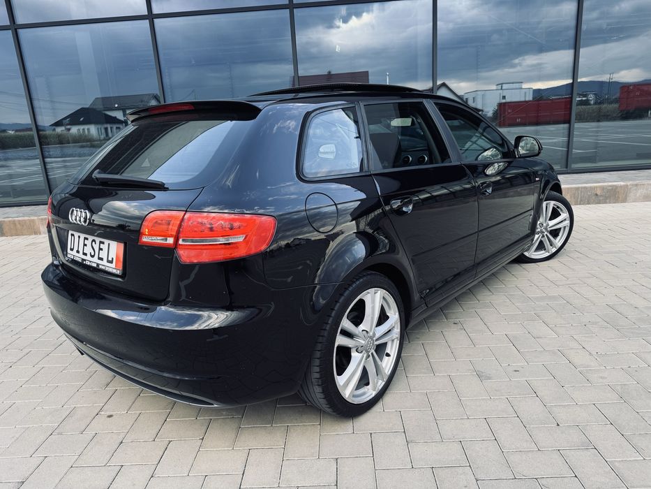 Audi~A3~Sline~2.0~TDI~ Cutie~Automat~ Recent~adus