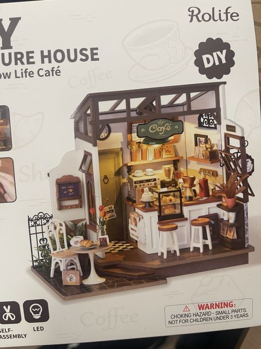 Set in miniatura | Slow life café | Nou, desigilat