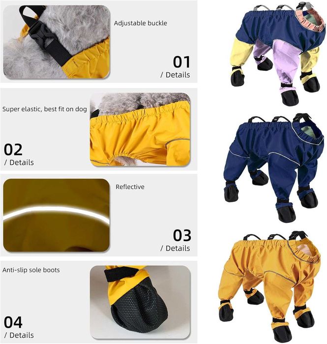 BT Bear Водоустойчиви противомръсни и противоплъзгащи се, лилаво XL