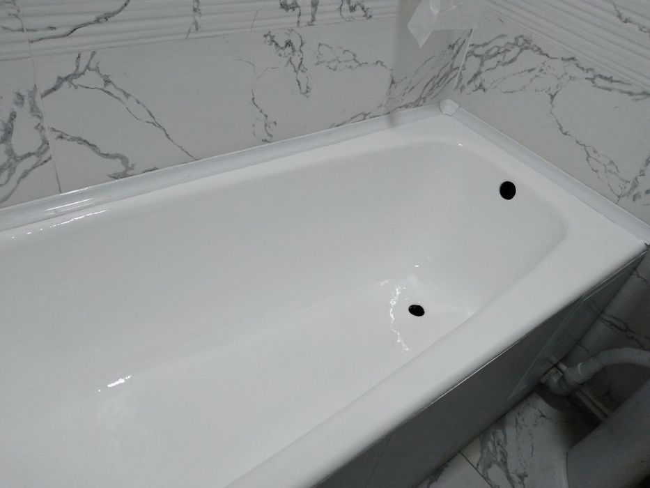 Ванна краска,Emalirovka vana, Покраска ванн.