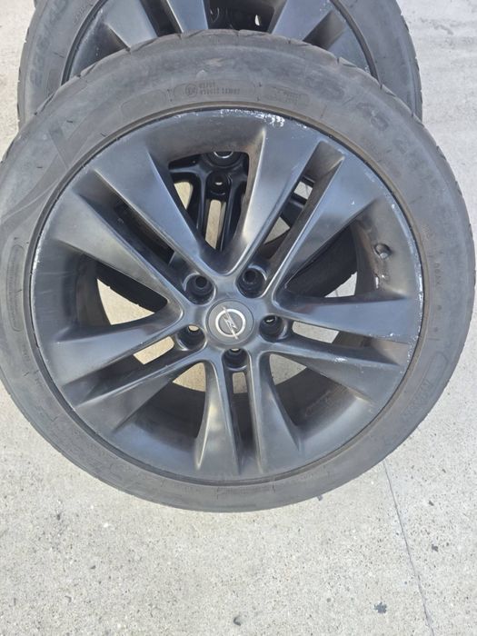 Оригинални лети джанти 18" 5x115 за Opel с летни гуми Riken 235/45 ZR18