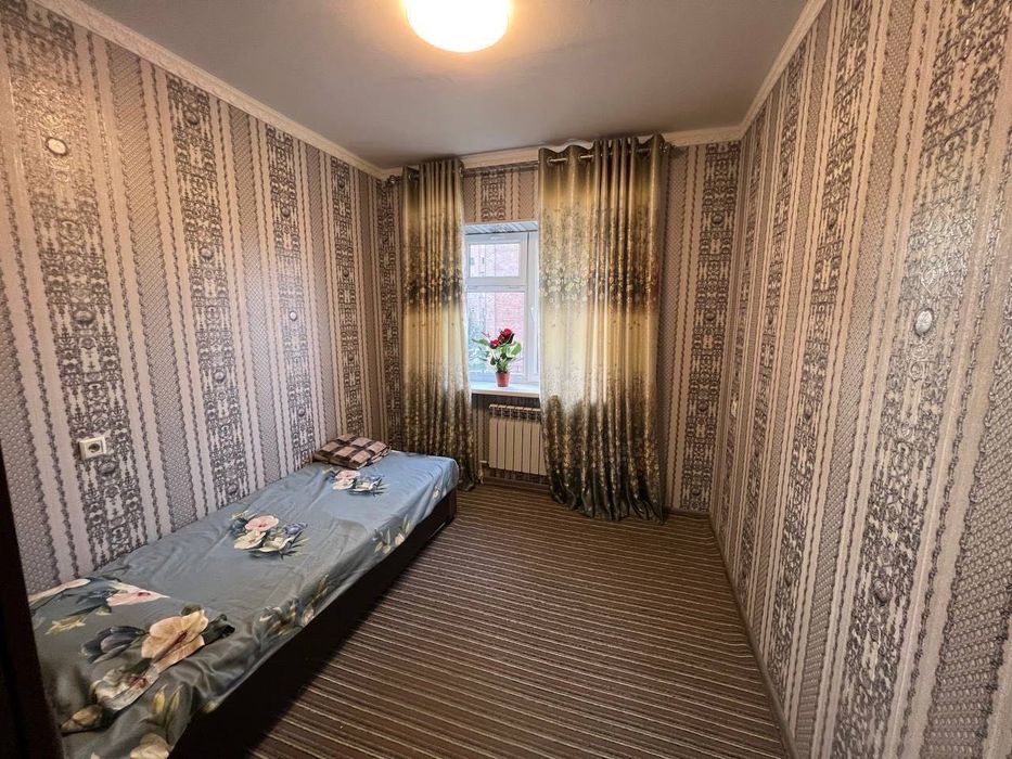 Сдается 3х комнатная квартира
С обстановкой 
В горде Алмалыке