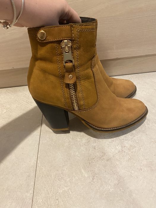 Ghete piele intoarsa 38 Aldo