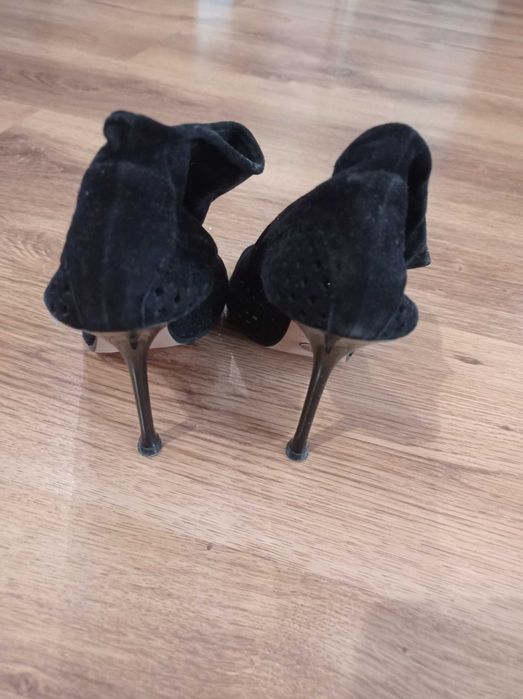 Туфли натуральная замша