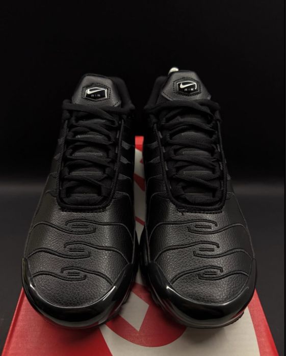Nike Air Max Plus Triple Black “Leather” - 42,43,44,45