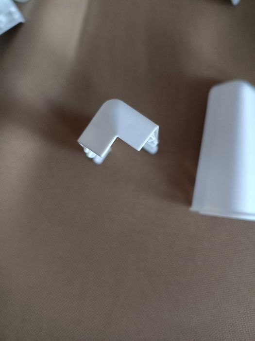 Ъгъл външен за перваз бял Soft line Cezar 10бр.