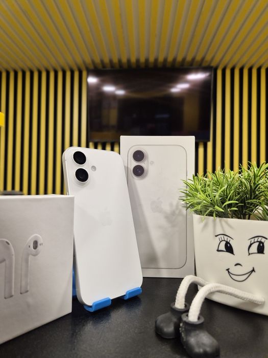 Iphone 16,128гб, 100%,Kaspi0-0-12