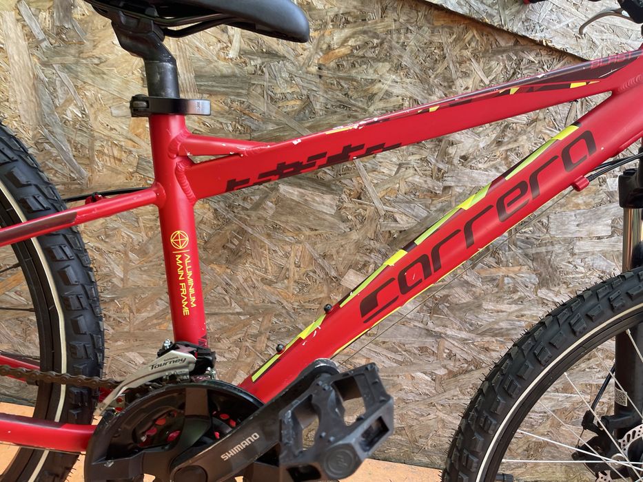 Bicicleta carrera blast frane pe disc roti 24” cadru aluminiu