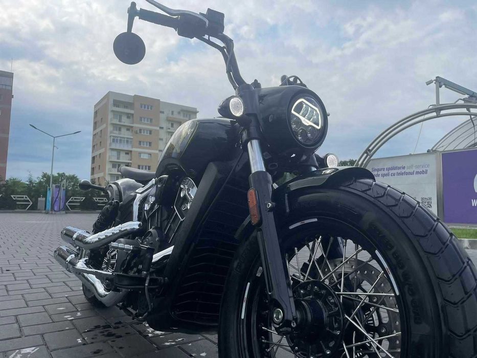 Motocicleta Indian Scout Bobber 2022,13000km, unic propietar