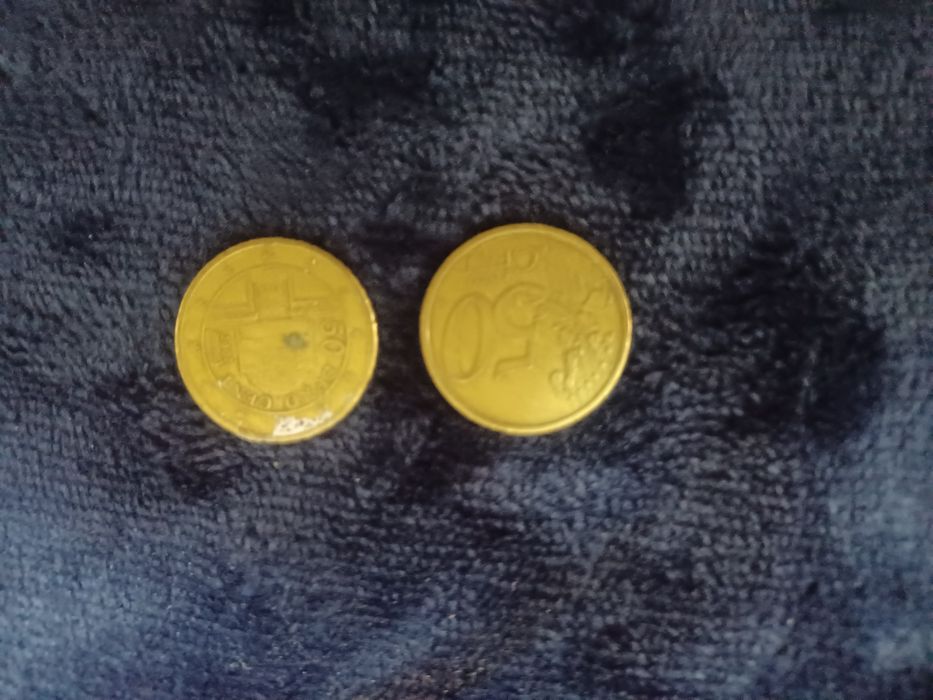 Moneda ,50 cent.