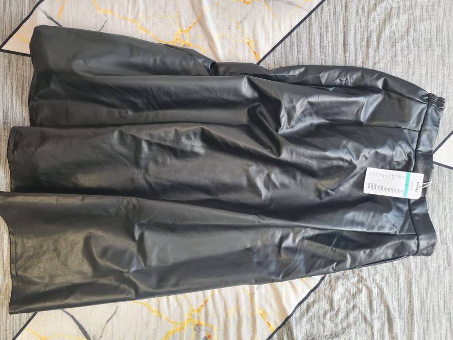 Fusta lunga imitatie piele