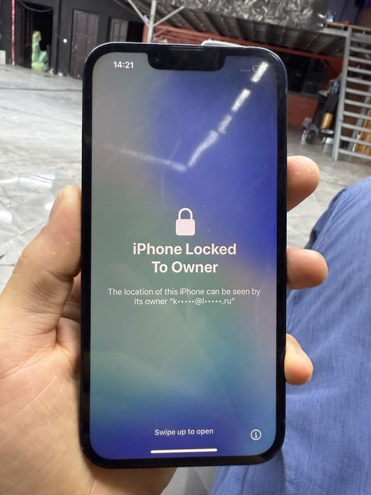Iphone 13 holat yaxshyu acloudga tushkande