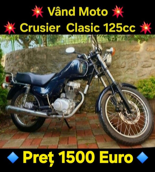 Vând Moto Crusier Clasic 125cc