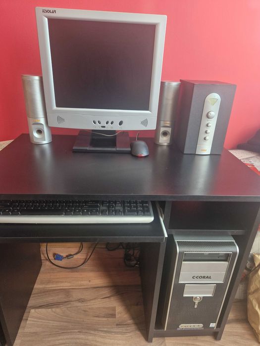 Ученическо бюро черен цвят