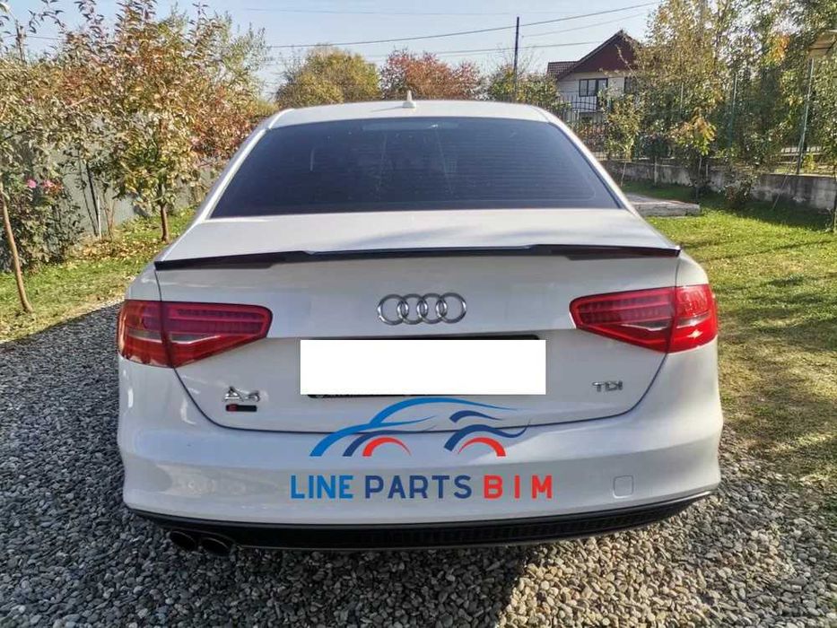 Eleron Portbagaj Codita Audi A4 B8.5 Facelift 13-16, Model M4, Negru