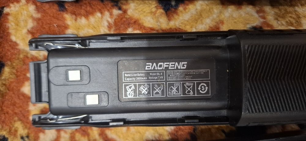 Рация баофенг uv 82 с 4акб