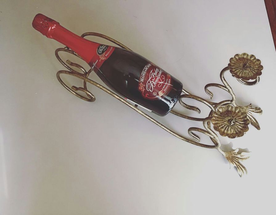 Цветы кованые...