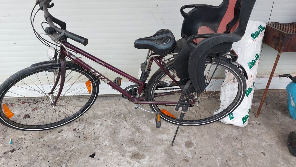 Bicicletă KTM Trento + scaun