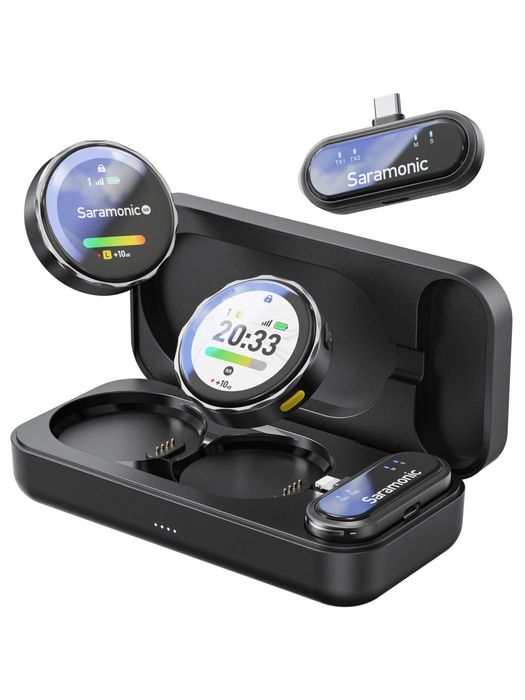 Saramonic blink me U2.Универсал петличный микрафон Lark M2