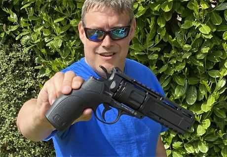 MODEL PUTERNIC!! Pistol Airsoft [MAX J!!] SEMI full metal AUTO cu CO2