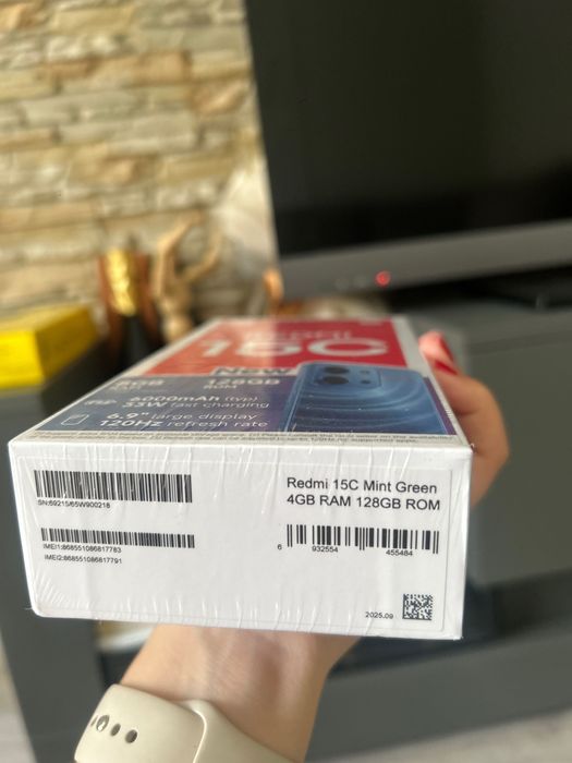 REDMI 15C - с гаранция, неразпечатан