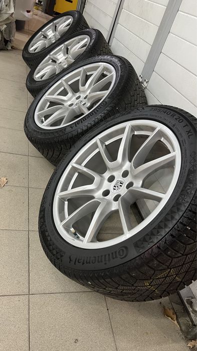 Диски + шины зима Continental на Porsche Macan R20