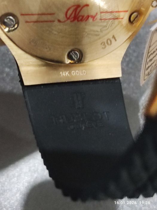 Продаю дорогие золотые часы HUBLOT !