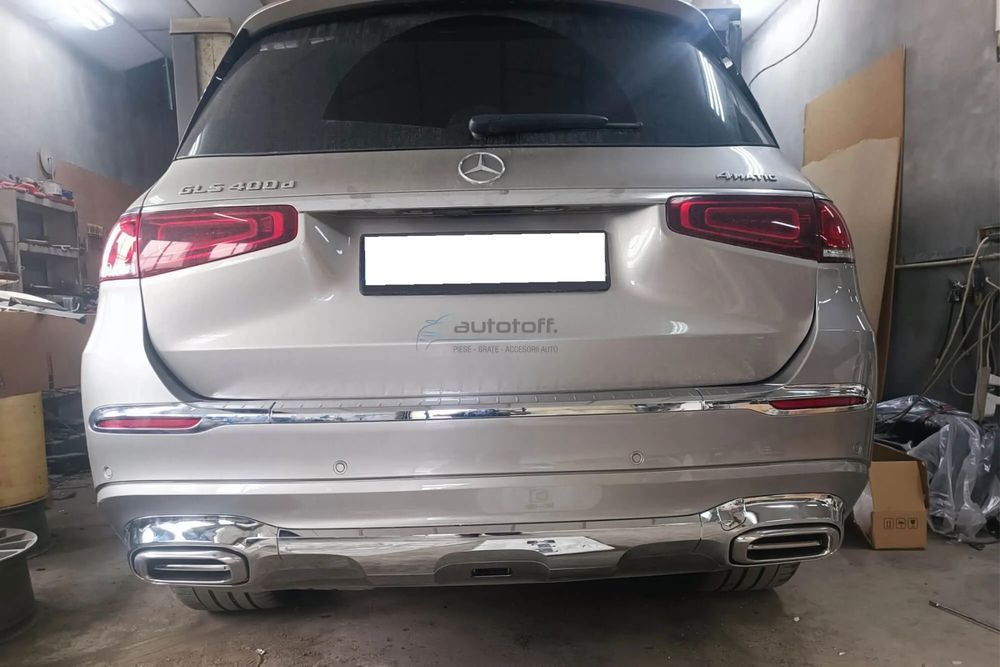 Pachet exterior + praguri electrice compatibil cu Mercedes GLS X167 (2020+) MBH Design