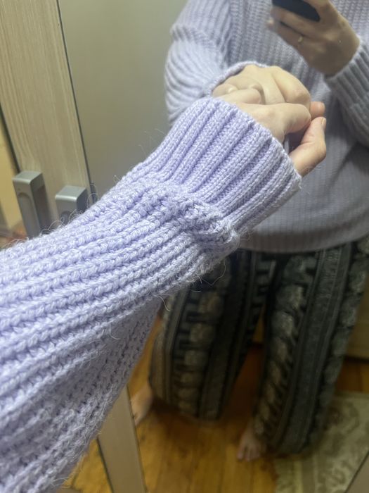 Свитер шерсть  теплый