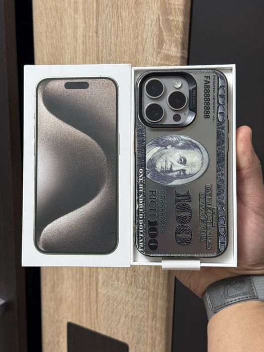  iPhone 15pro 5G 256gb ch/a dual sim natural titanium