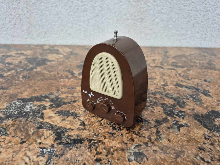 Radio portabil marca Rai made in Italy - functional