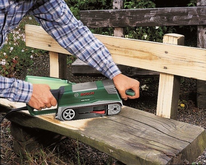 Ленточная шлифмашина Bosch PBS 75 A