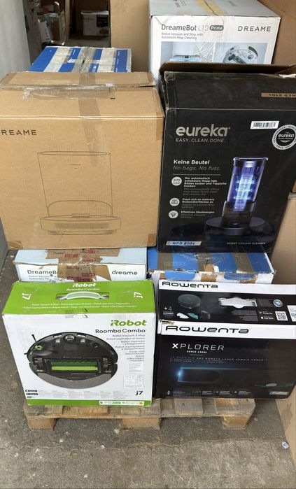 Marfa la palet cu aspiratoare premium