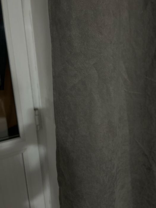 Шторы блэкаут серый