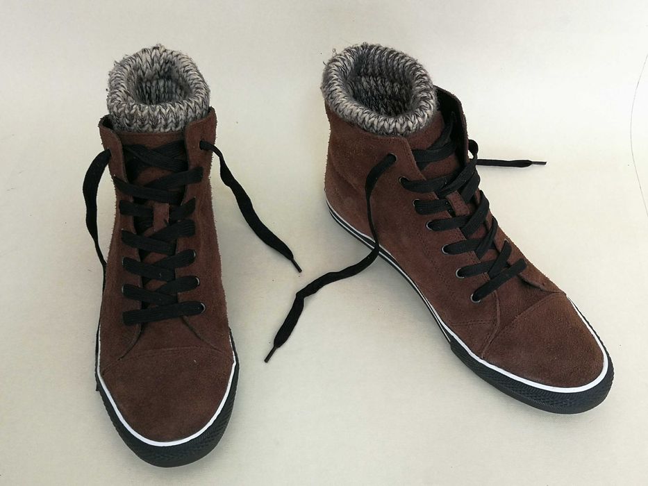 Ghete PIELE Tenisi iarna   DOLCE GABBANA  45 46 - Vietnam Ca NOI !