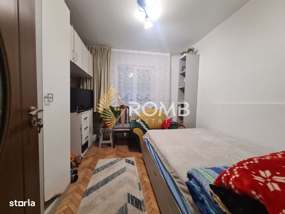 Apartament 3 camere decomandat, 64 mp, mobilat si utilat – Manastur