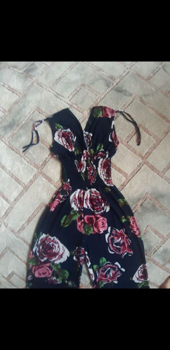 Нов флорален дамски гащеризон