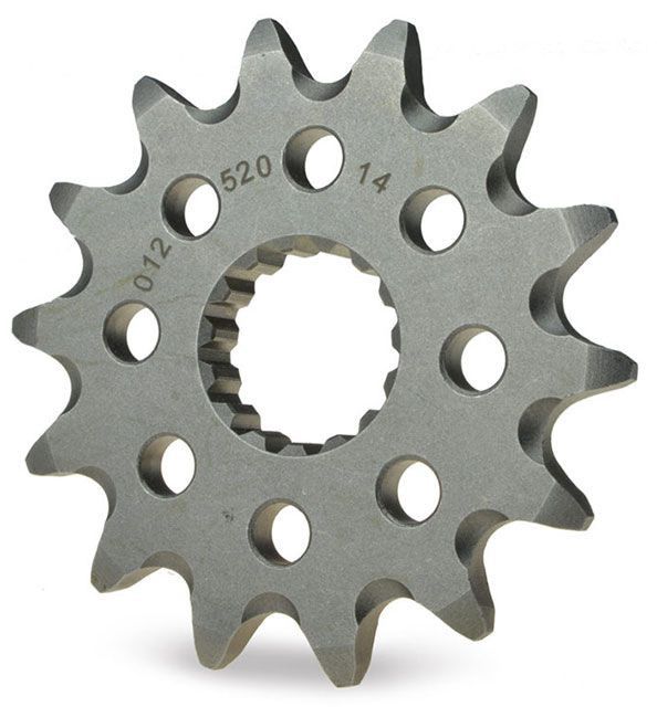 Маркови цветни алуминиеви забчатки венци за всякакви кросови мотори