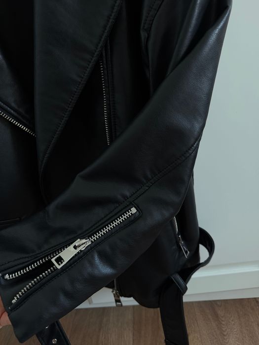 Кожено oversize яке ZARA