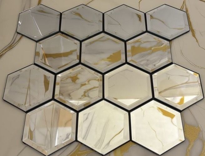 Напольный мрамор самоклейка 60х60