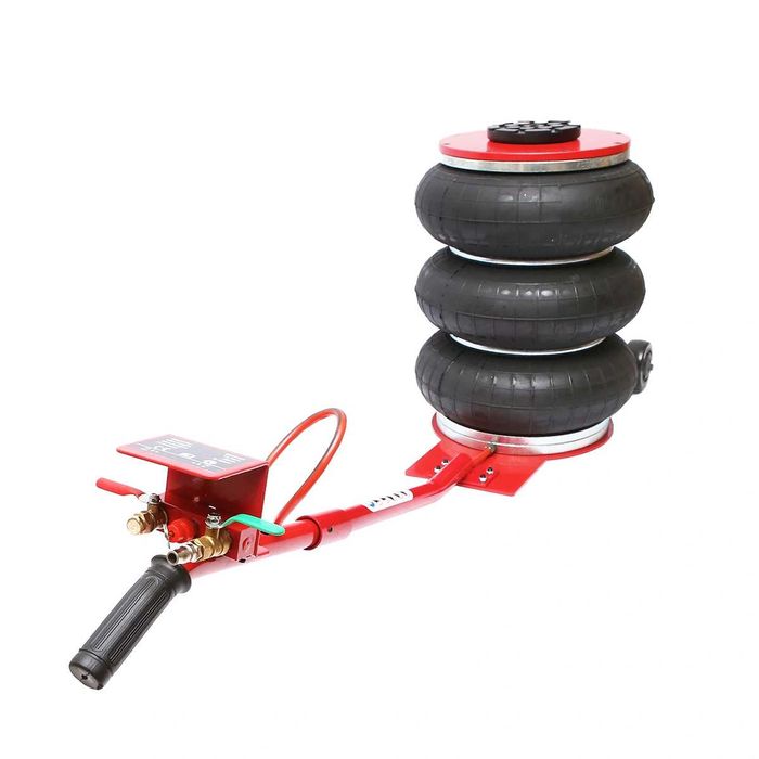 Cric profesional cu perna de aer, presiune de lucru 8-12Bar. maxima 5T