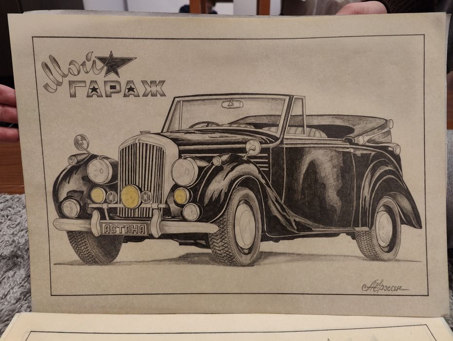 Рисунки ручная работа