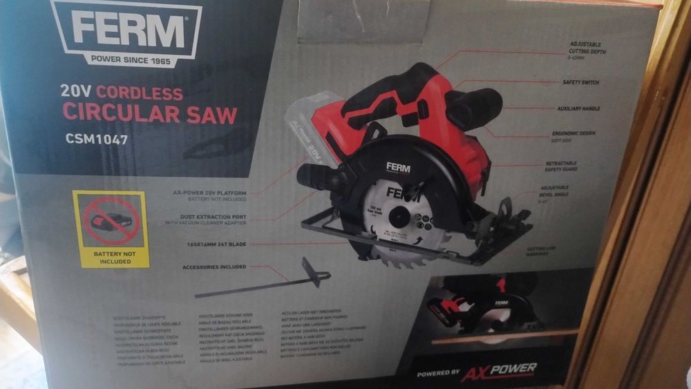 Ръчен акумулаторен циркуляр