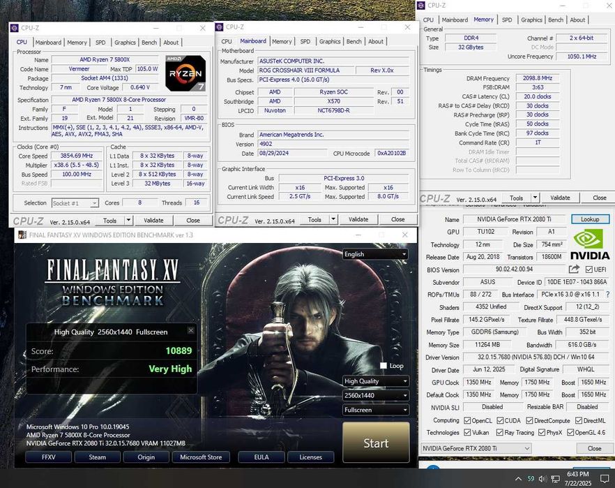 Asus Rog Strix RTX 2080Ti 11GB