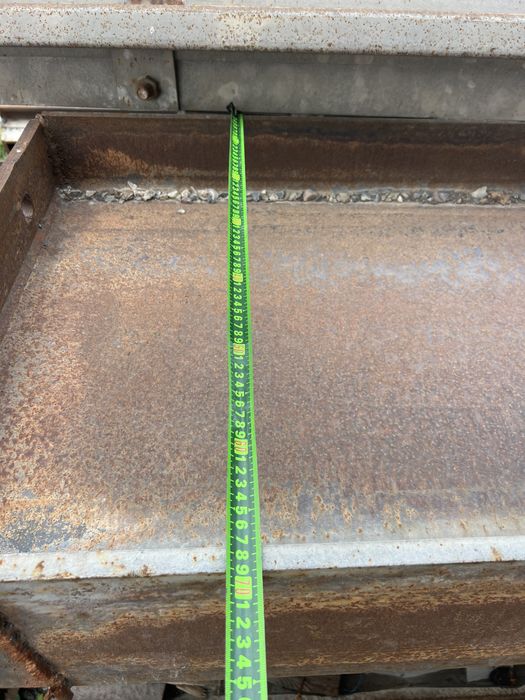 Кран балка, с опорами и путями