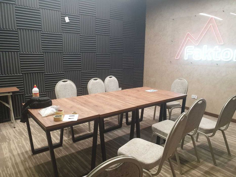 Акустические панели из поролона, диффузор, басовые ловушки